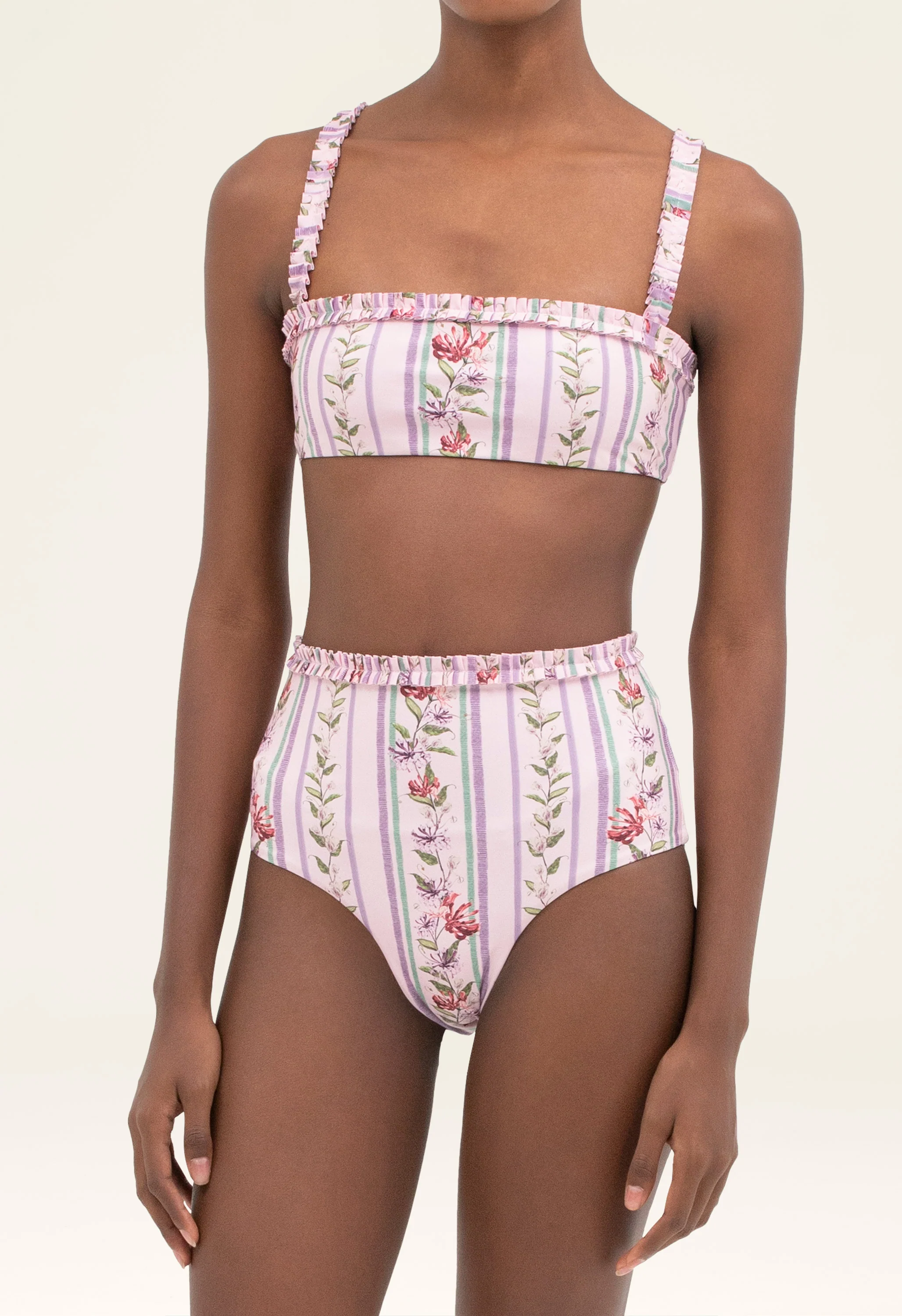 Nopal Honeysuckle Bikini Bottom - Image 4