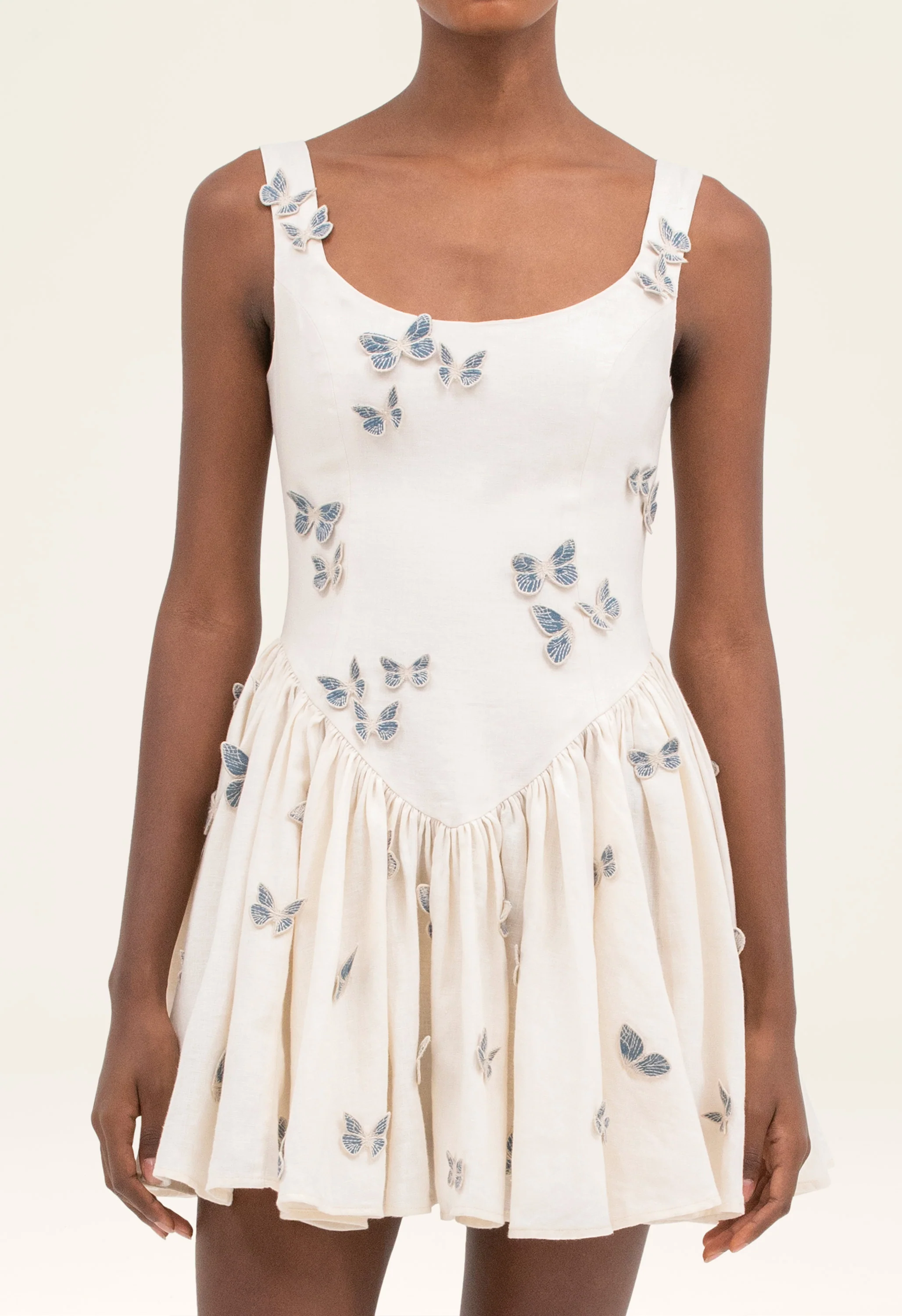 Pluma Lymanopoda Mini Dress - Image 4
