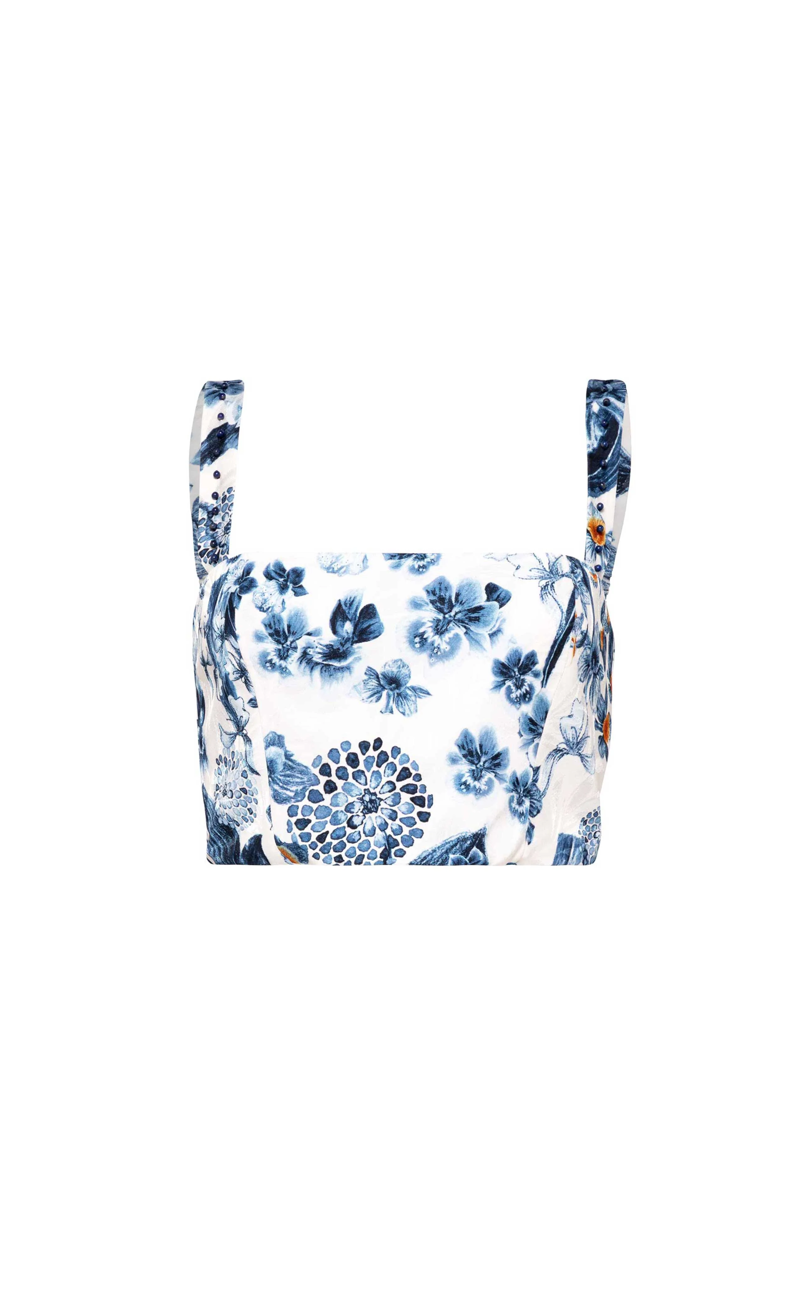 Cacao Petalo Cropped Top - Image 5