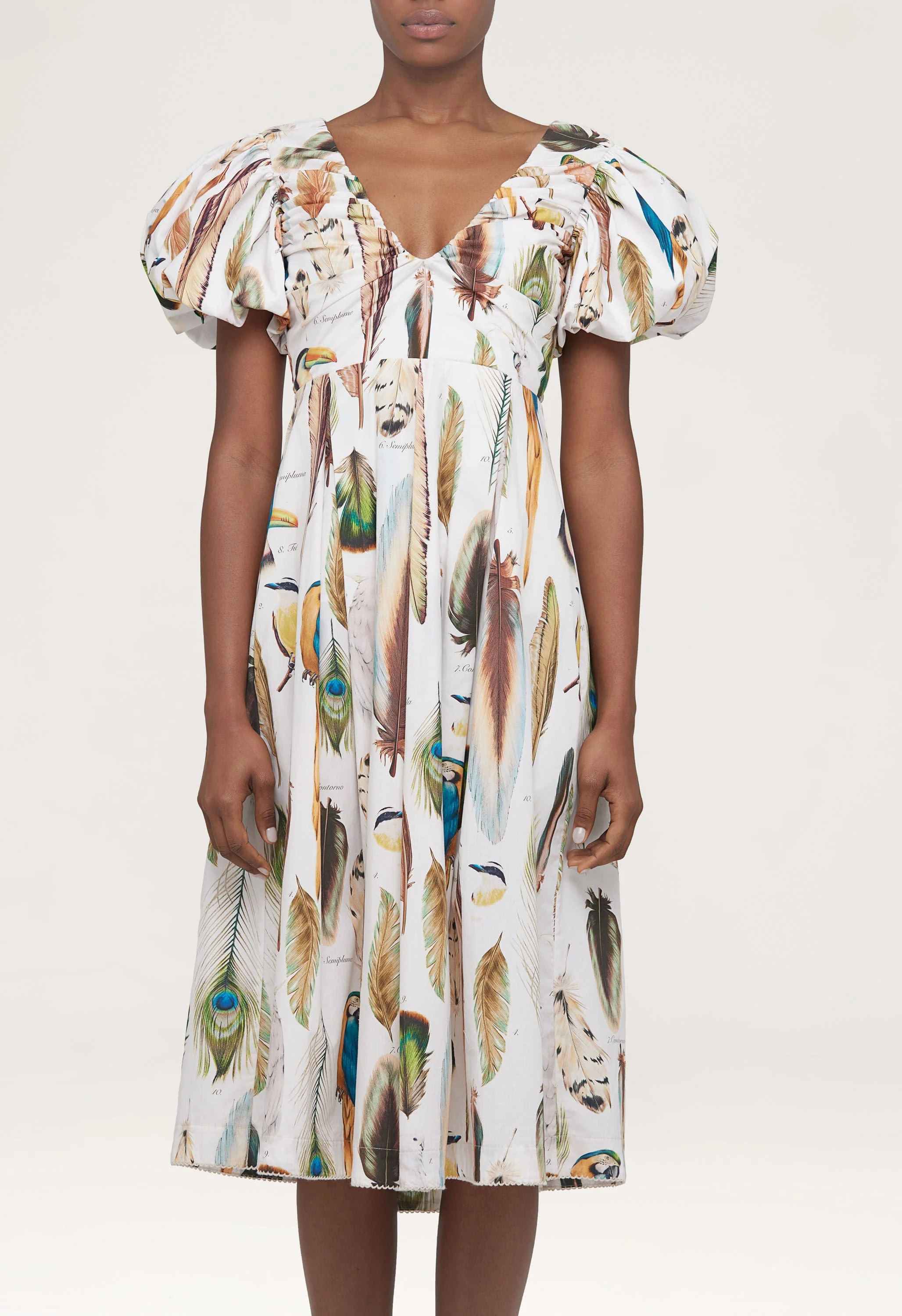 Chontaduro Pluma Midi Dress - Image 3