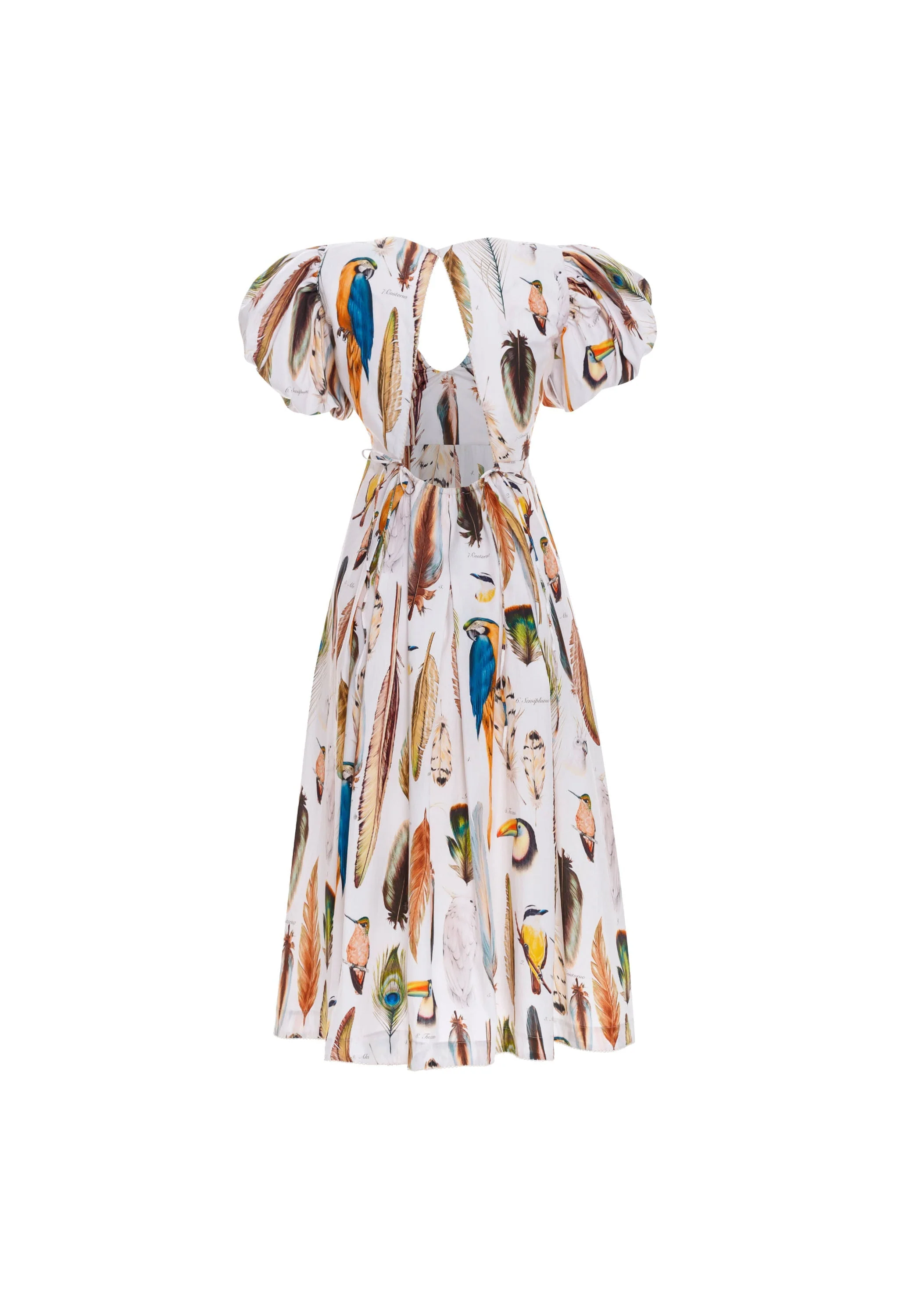 Chontaduro Pluma Midi Dress - Image 5