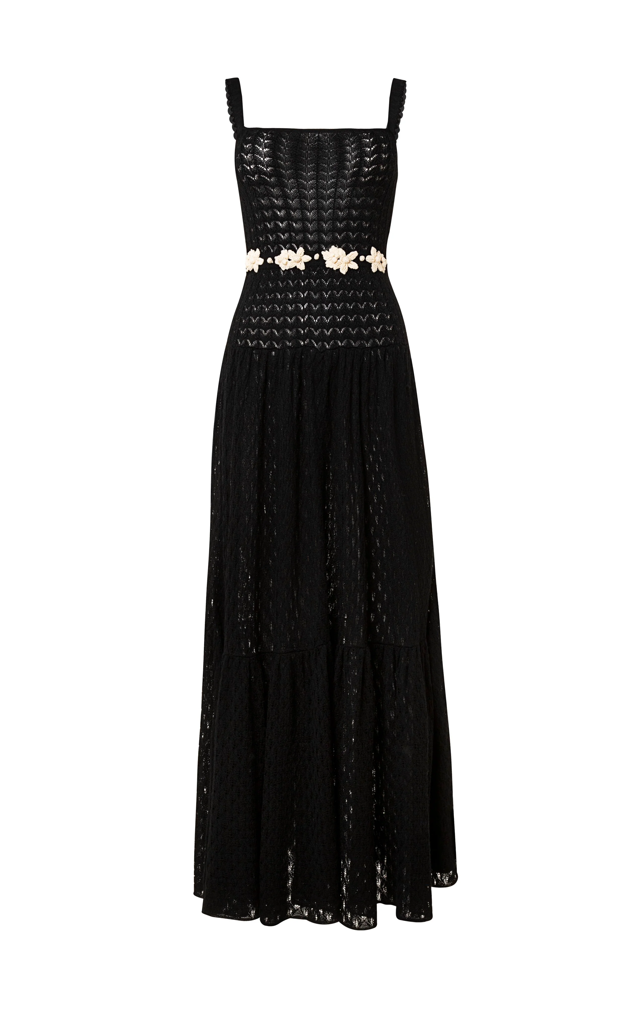 Lima Black Maxi Dress - Image 5