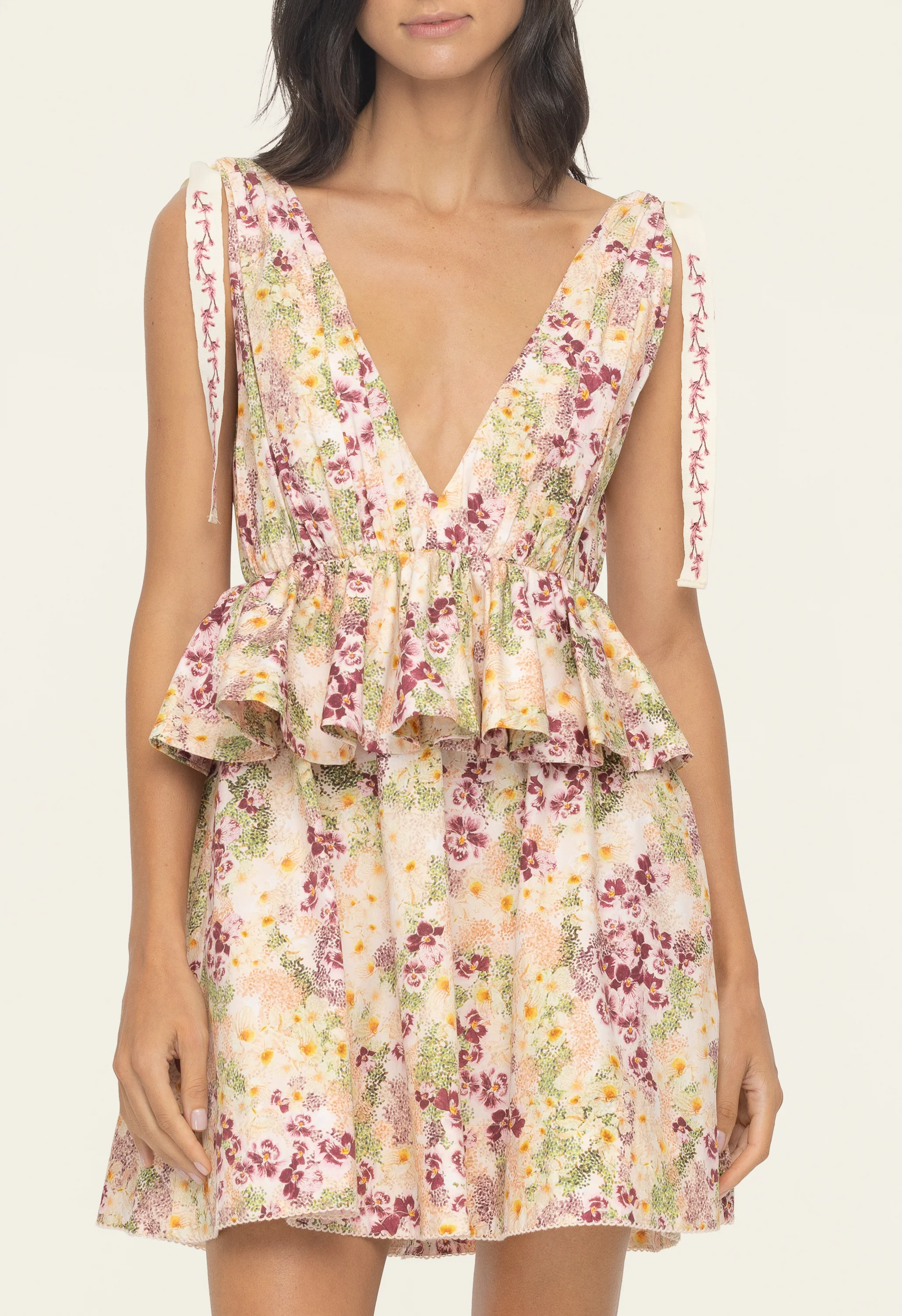 Infinito Florecer Mini Dress - Image 5