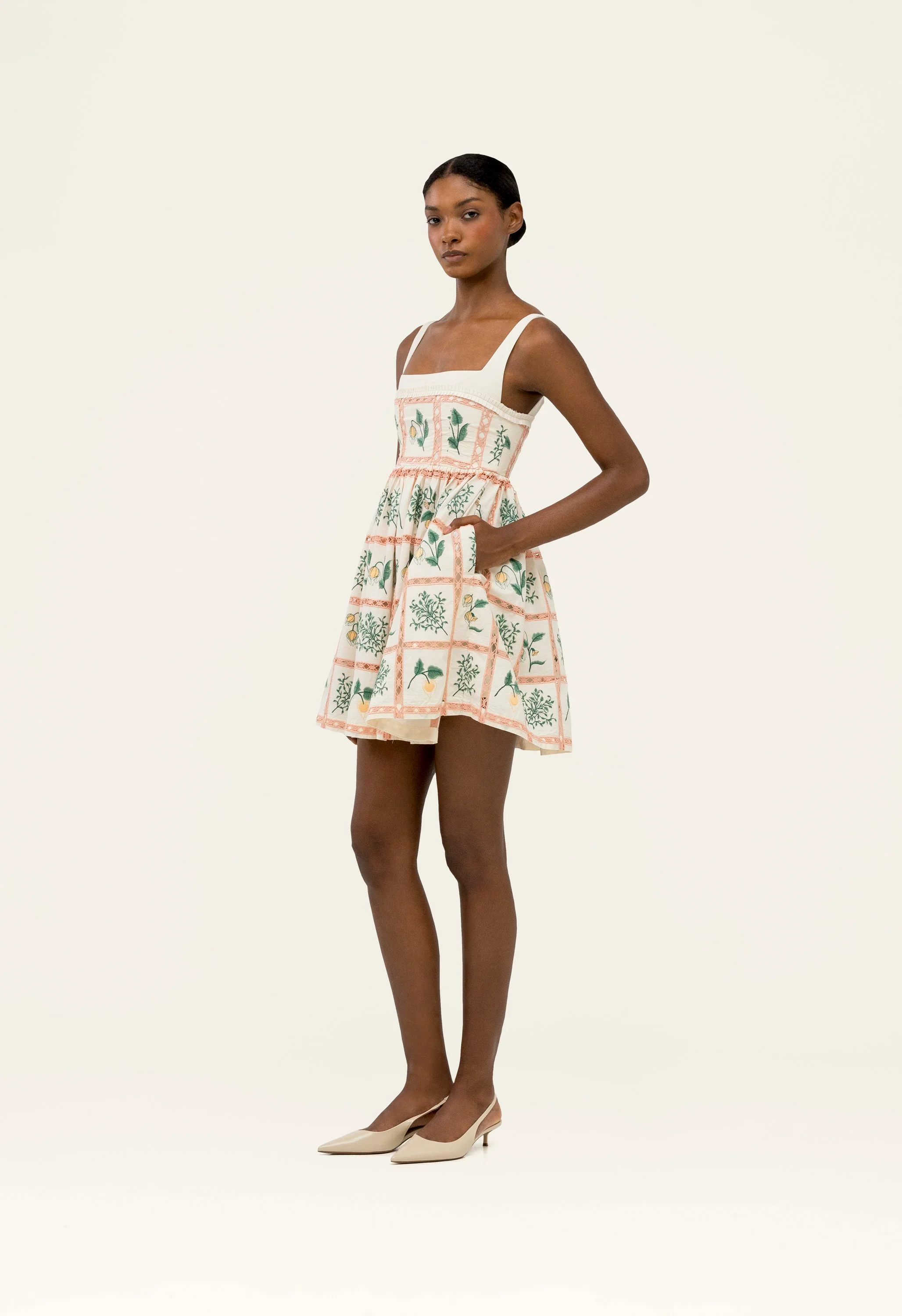 Barbara Uchuva Mini Dress - Image 3