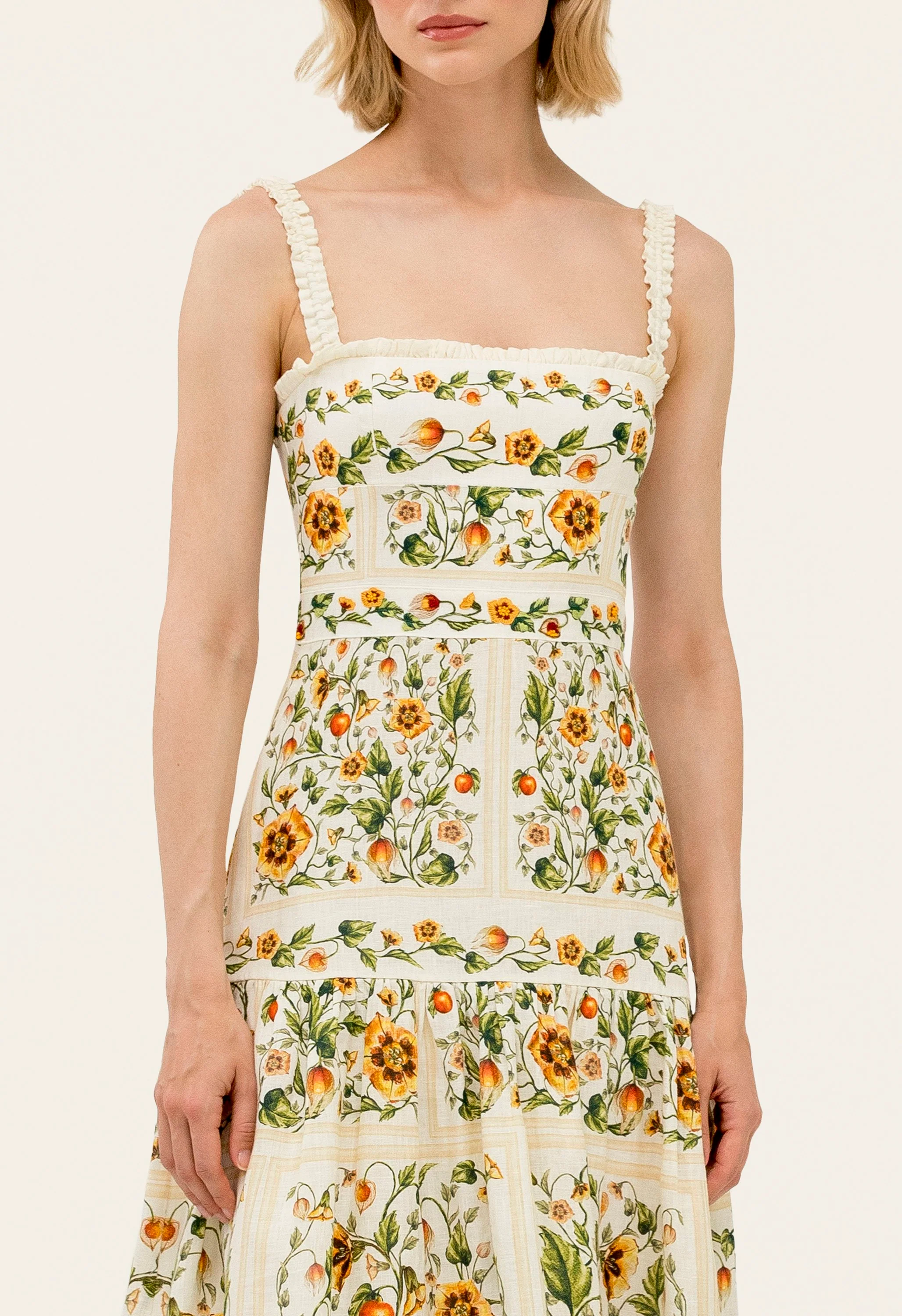 Níspero Uchuva Midi Dress - Image 5