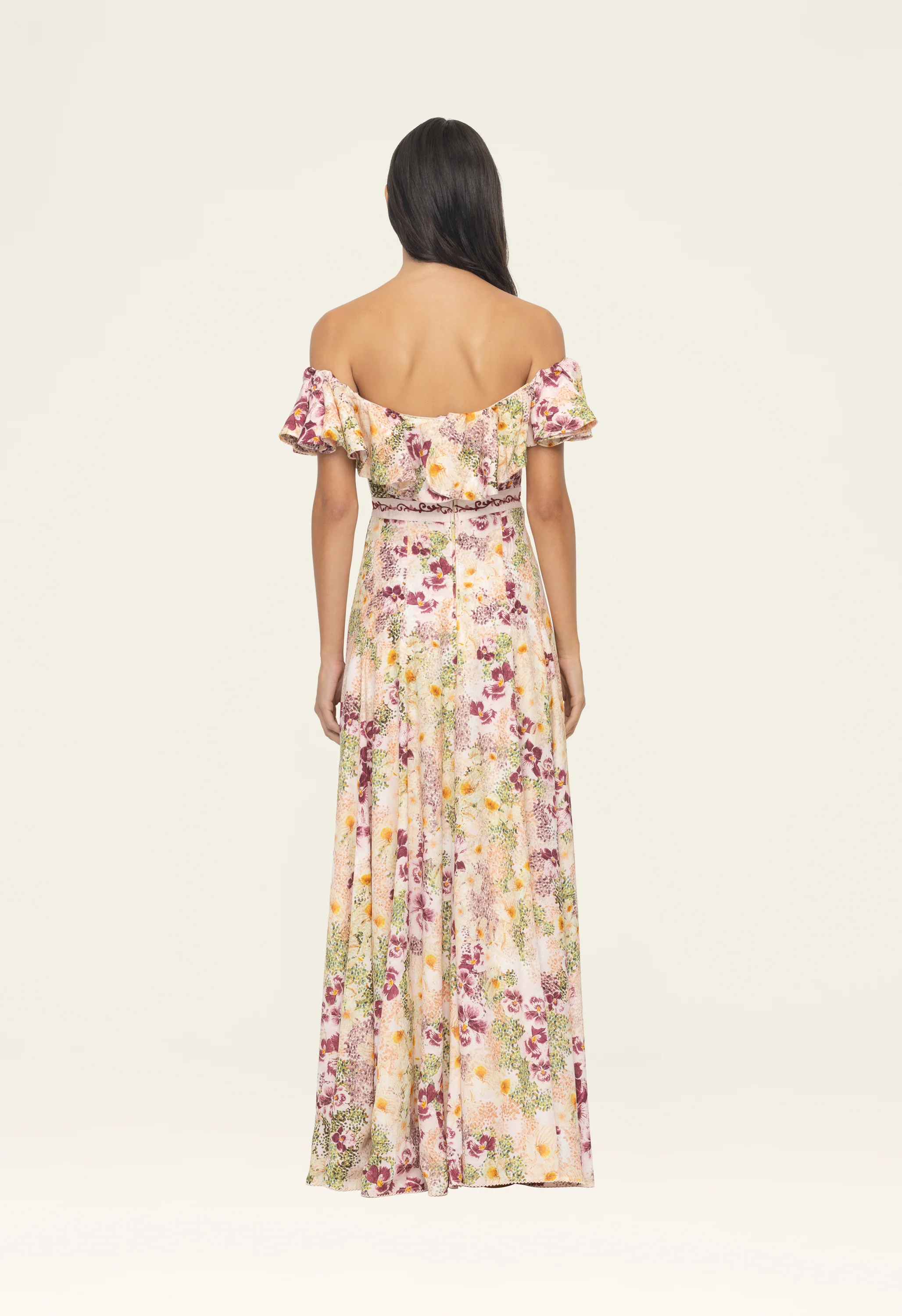 Oro Florecer Maxi Dress - Image 3