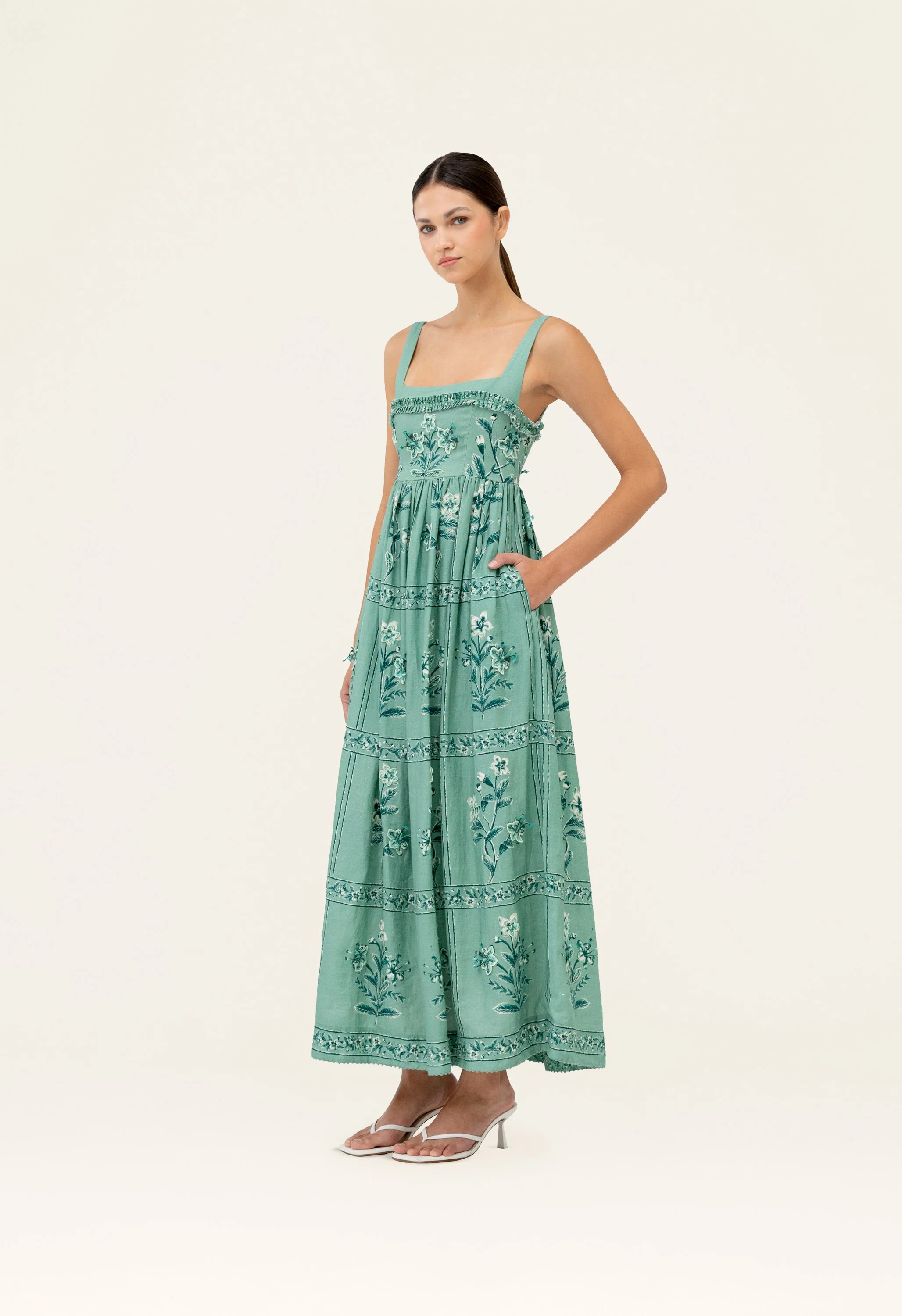 Barbara Ceiba Maxi Dress - Image 3