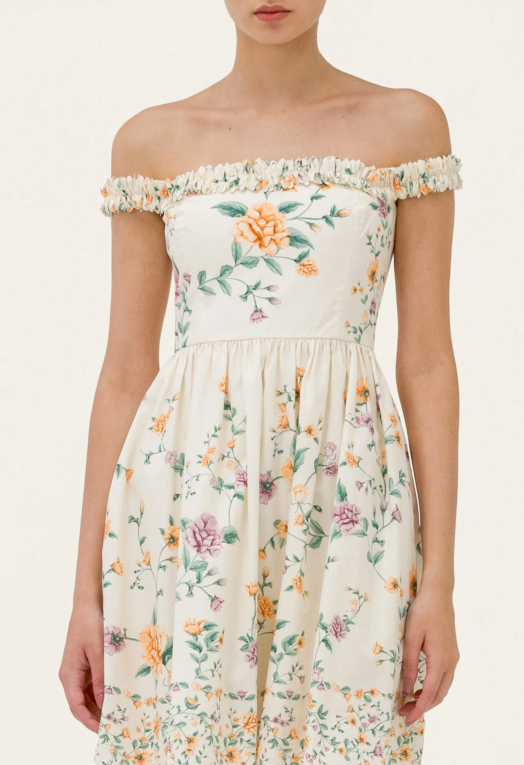 Achiote Chinesis Knee Dress - Image 5